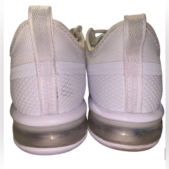 Nike Air Max y Fabric Low Top Lace Up Running, Grey, Size US10 - Picture 5 of 6